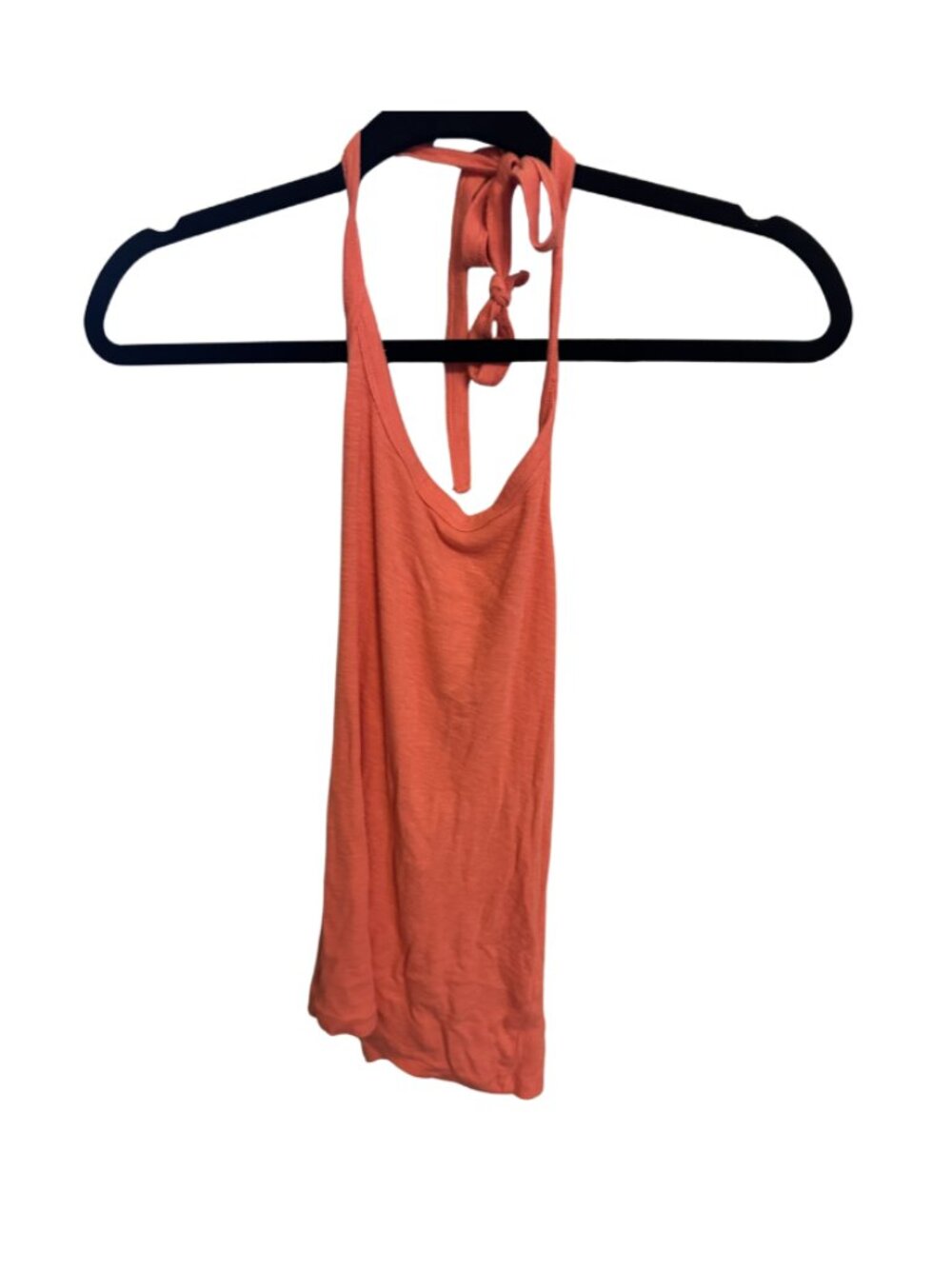 Aerie Orange Halter Tank Top
